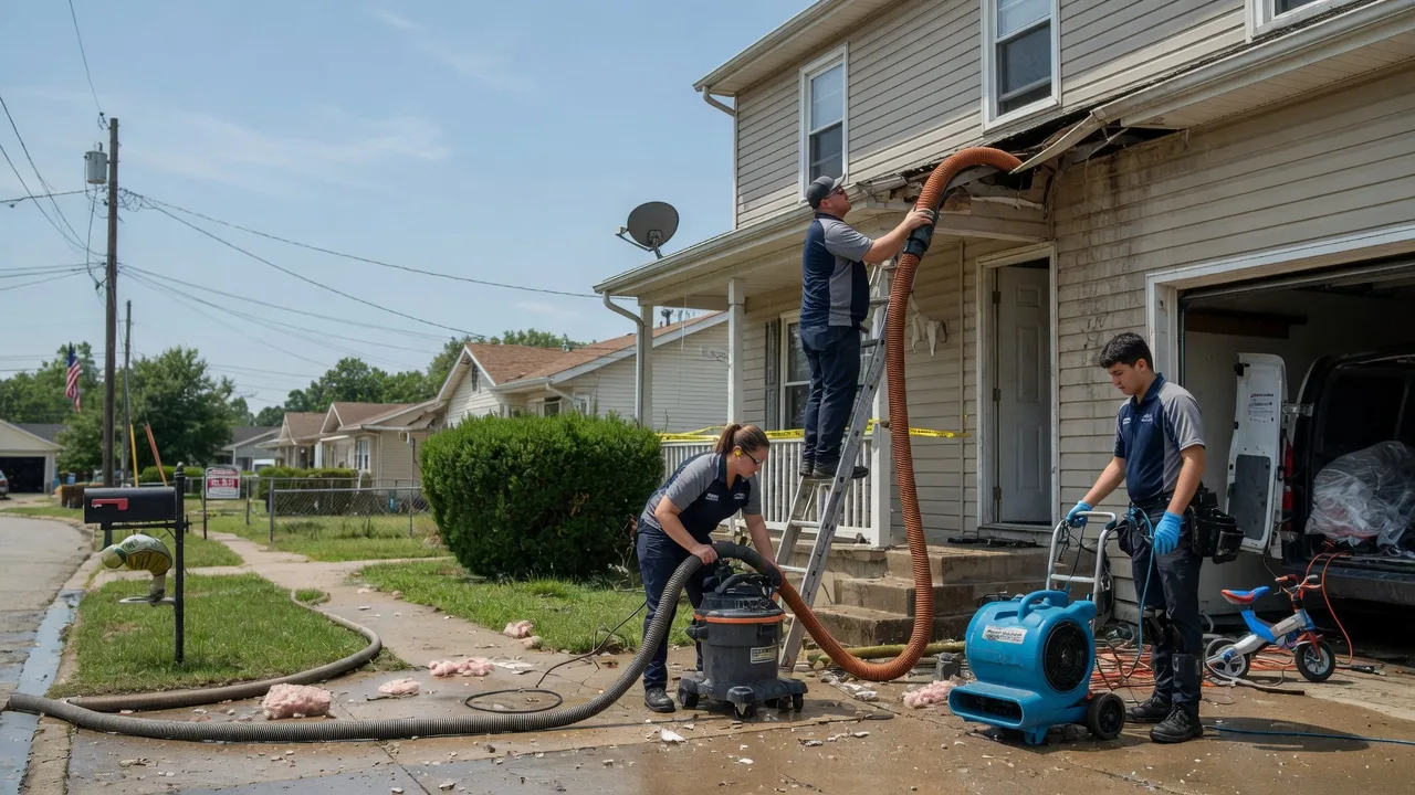 Water Damage Restoration in Morganfield, KY near me